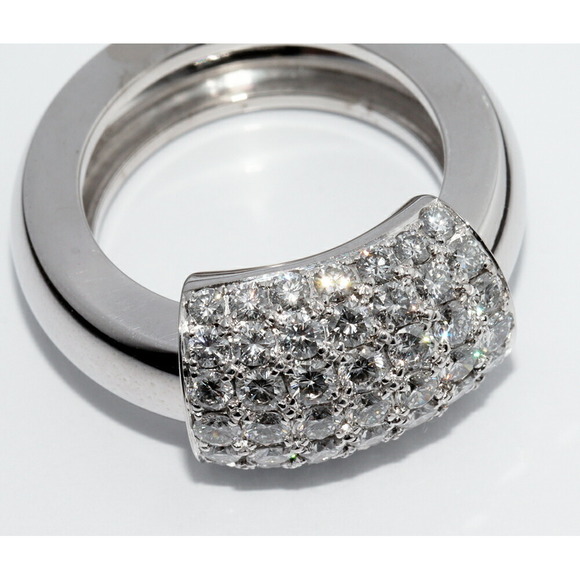 Piaget Piaget K18WG Dancer Ring Ring Size 13 Calfskin Ring - Picture 5 of 6